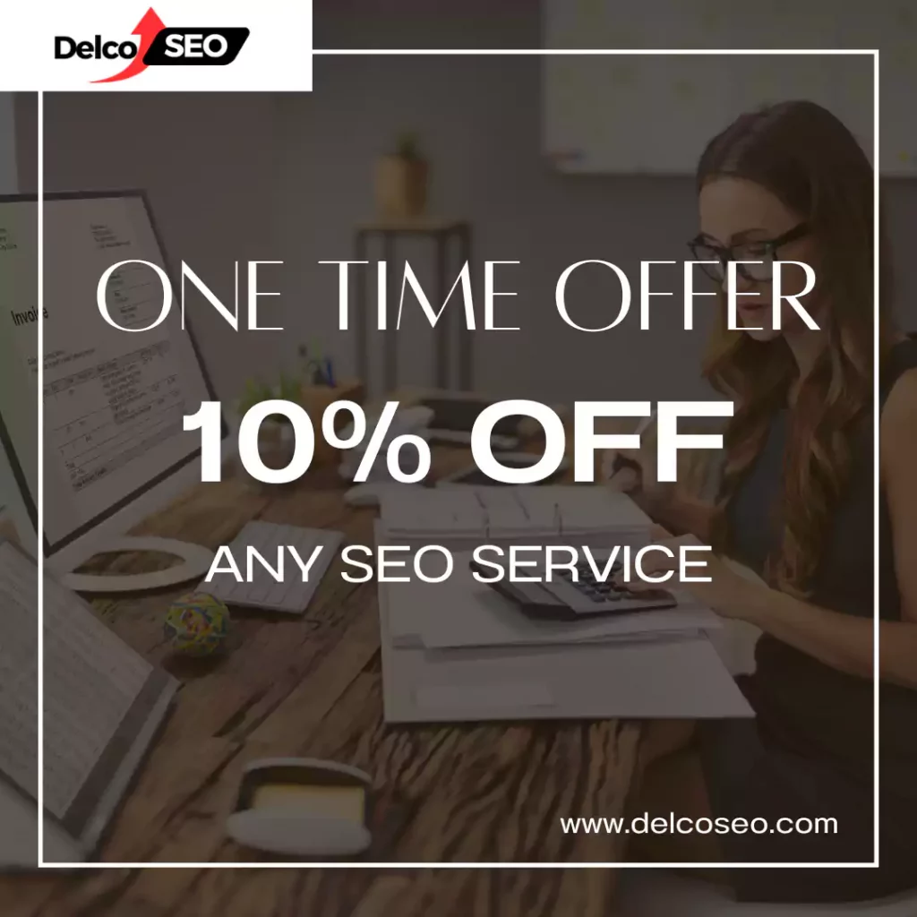 Delco SEO promotional offer